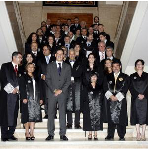 O Colexio de Avogados de Santiago recibiu a medalla de ouro da Irmandade Xurídica Galega